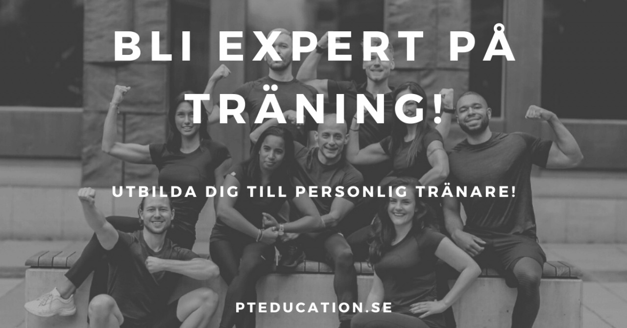 Bli expert på träning med vår PT utbildning